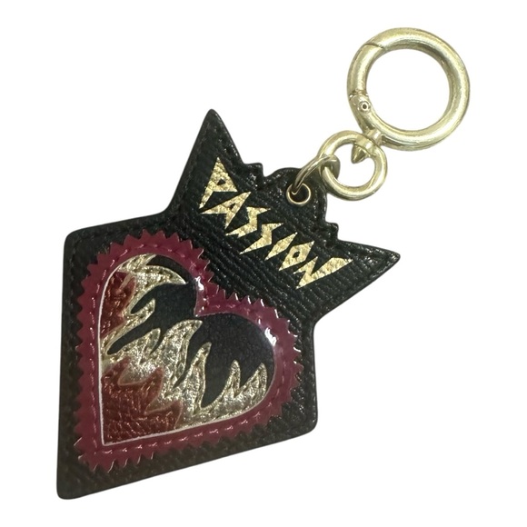 Burberry leather bag charm or keychain “Passion” - Picture 2 of 3